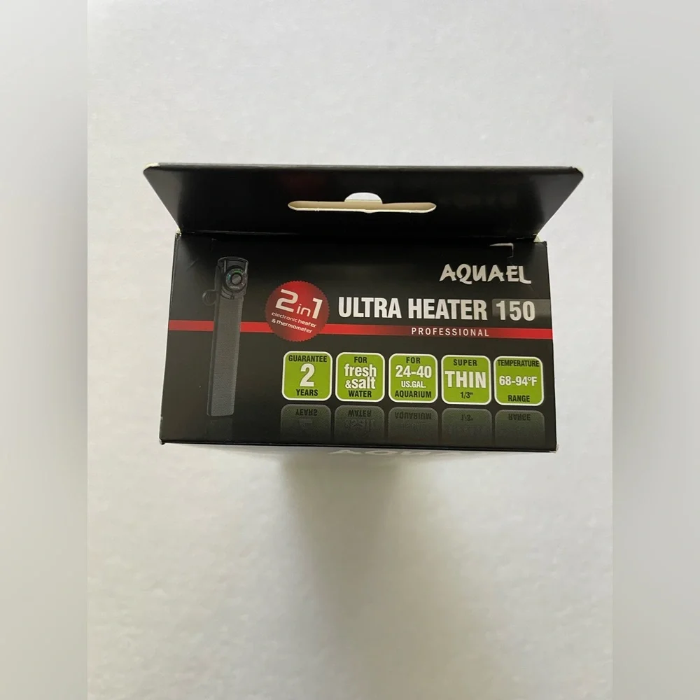 Aquael Ultra Aquarium Heater for Freshwater/Saltwater Aquariums 150 Watt $75
